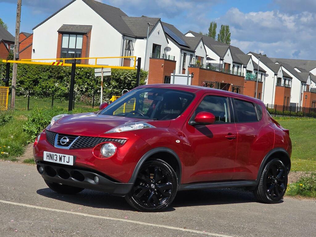 Nissan Juke 1.6 Acenta Premium Euro 5 Ss HN13WTJ Red #3