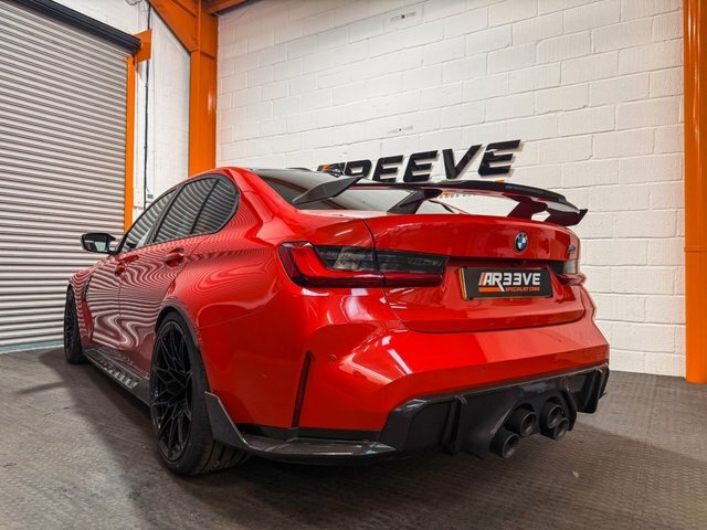 BMW M3 Biturbo Competition Saloon DS71EFG Red #6