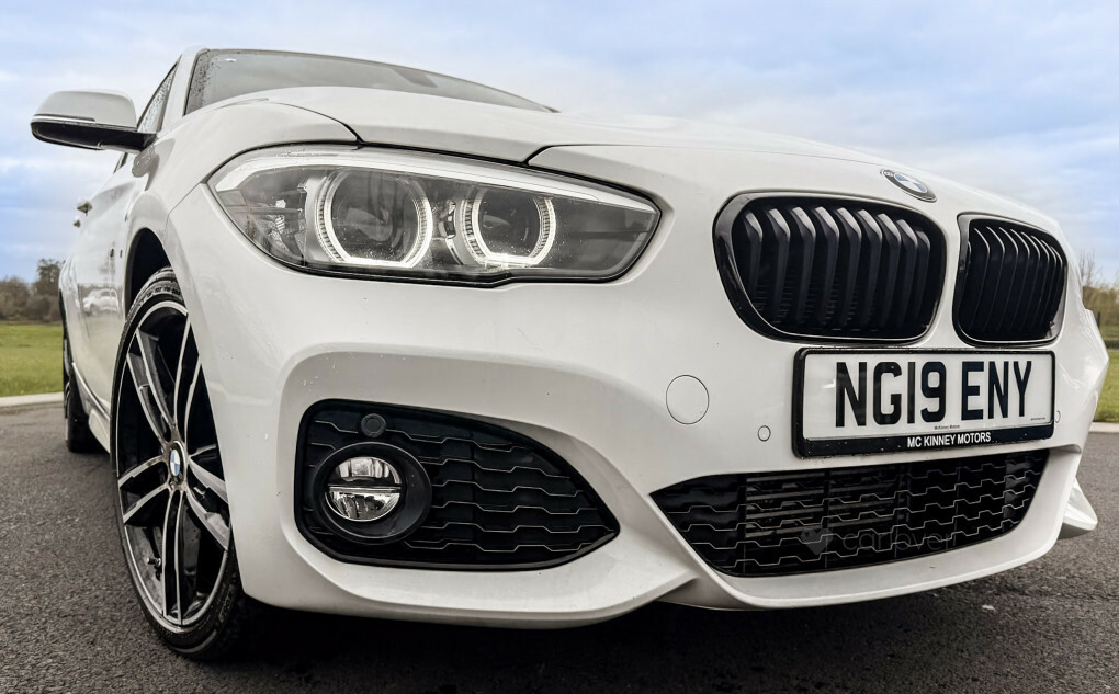 BMW 1 Series 116D M Sport Shadow Edition NG19ENY White #2
