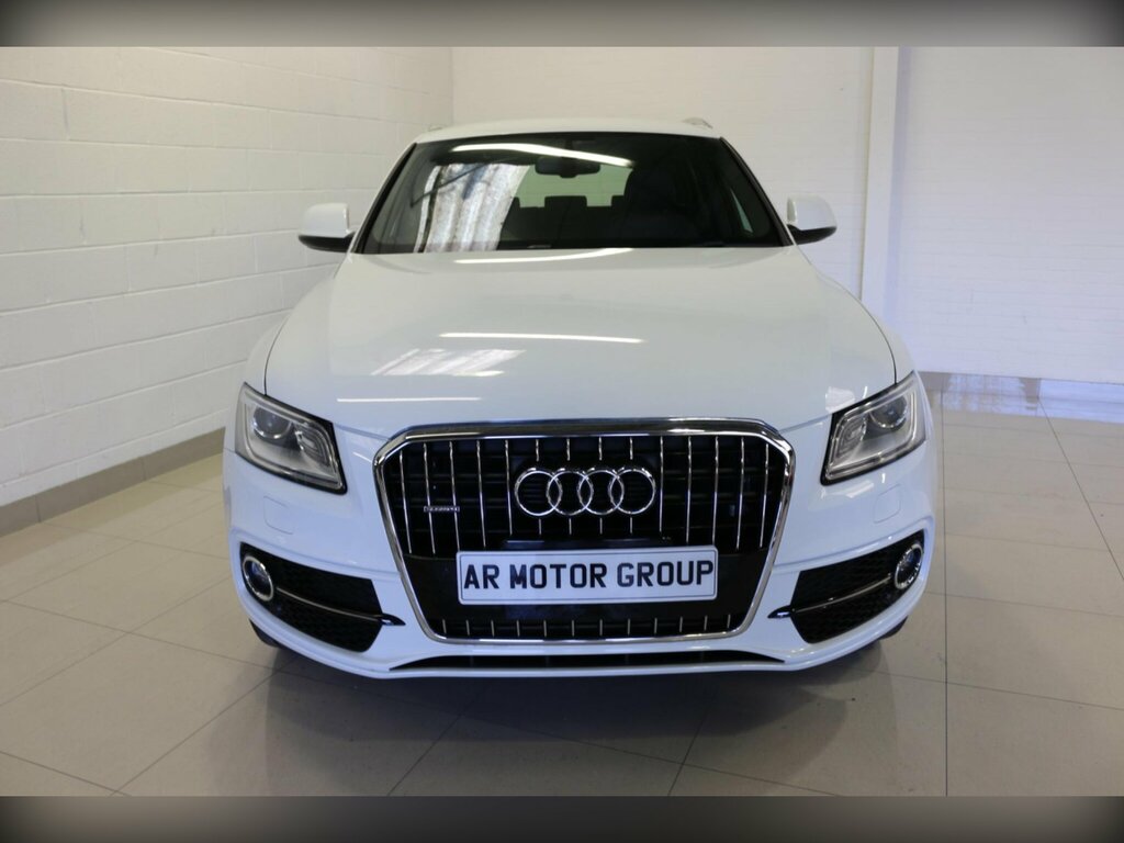 Audi Q5 2.0 Tfsi S Line Tiptronic Quattro Euro 6 Ss White #3