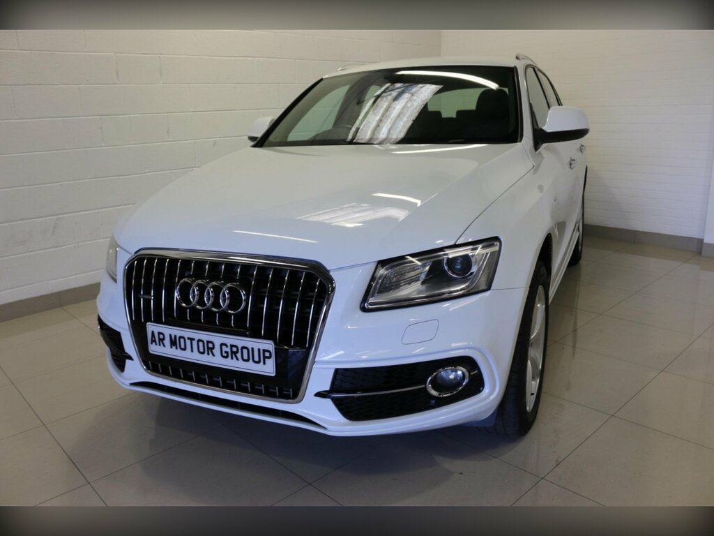 Audi Q5 2.0 Tfsi S Line Tiptronic Quattro Euro 6 Ss White #4