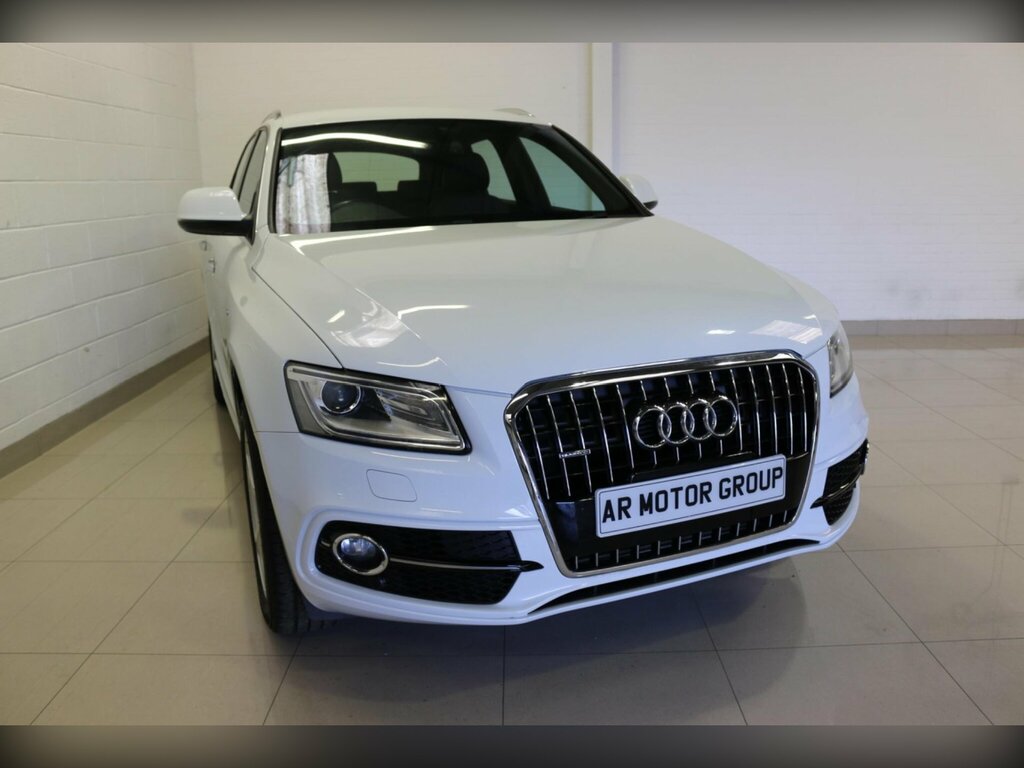 Audi Q5 2.0 Tfsi S Line Tiptronic Quattro Euro 6 Ss White #2