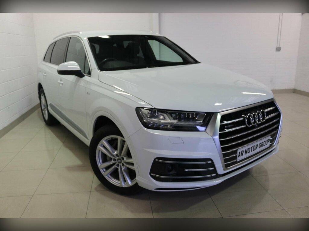 Audi Q7 3.0 Tfsi V6 55 S Line Suv Tiptronic Qua White