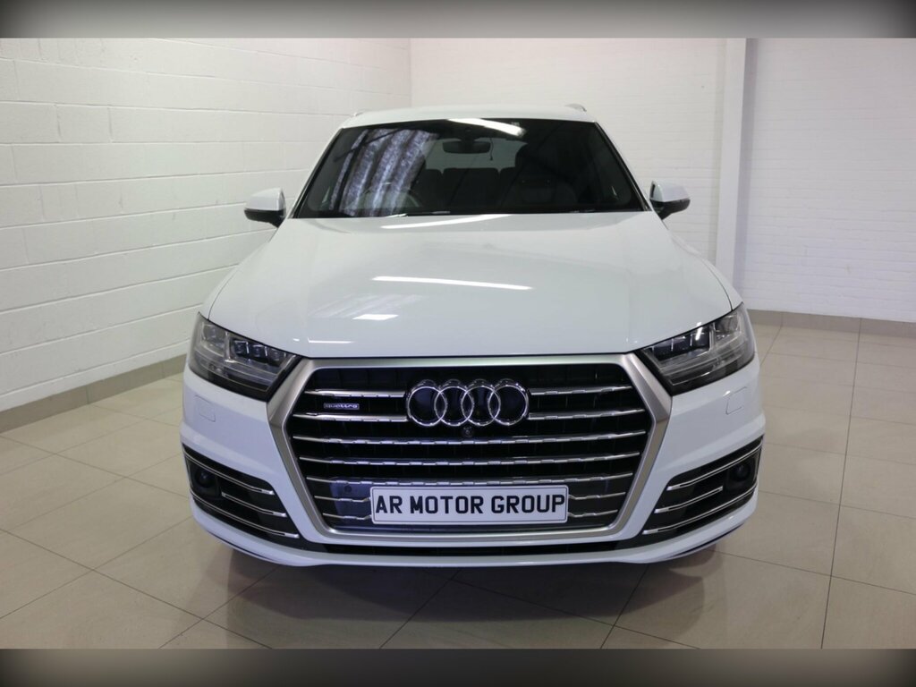 Audi Q7 3.0 Tfsi V6 55 S Line Suv Tiptronic Qua White #3