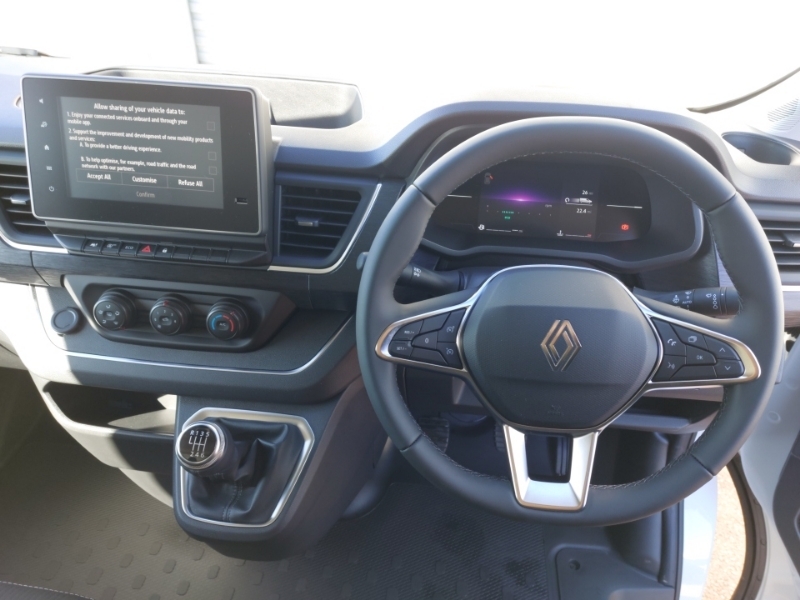 Renault Trafic Ll30 Blue Dci 150 Extra Safety Van SC75ATF White #3
