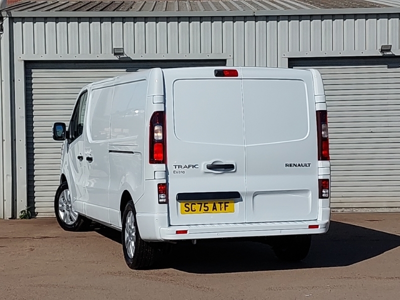 Renault Trafic Ll30 Blue Dci 150 Extra Safety Van SC75ATF White #2