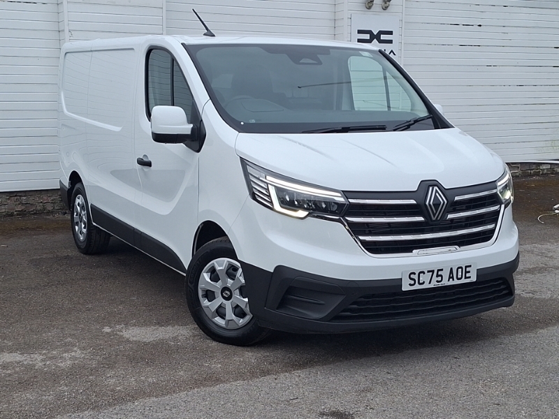 Renault Trafic Sl30 Blue Dci 150 Advance Safety Van Eag9 White