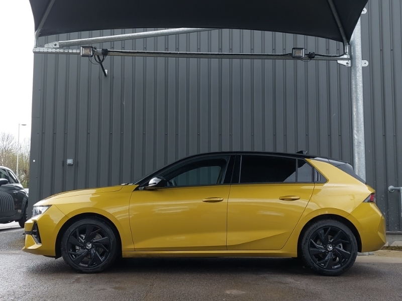 Vauxhall Astra 1.2 Turbo 130 Gs Yellow #4