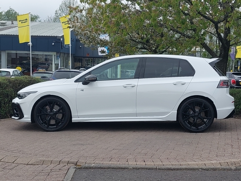 Volkswagen Golf 2.0 Tsi 333 R Black Edition 4Motion Dsg White #4