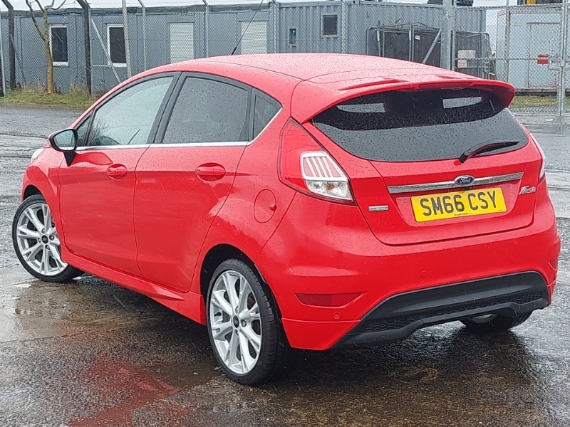 Ford Fiesta 1.0 Ecoboost 125 Titanium X SM66CSY Red #2