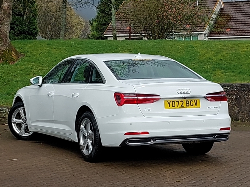 Audi A6 40 Tfsi Sport S Tronic Tech Pack YD72BGV White #2