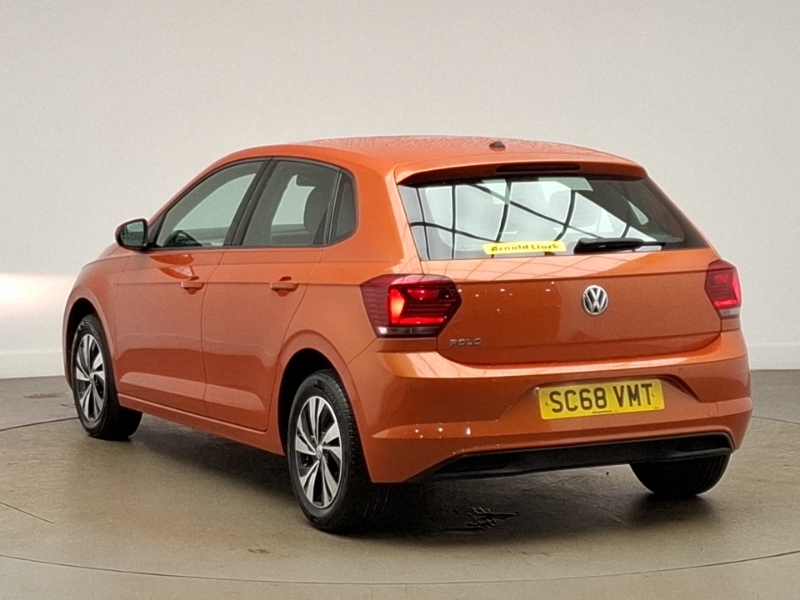 Volkswagen Polo 1.0 Tsi 95 Se SC68VMT Orange #2