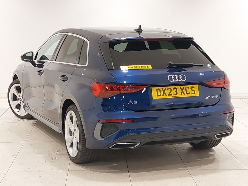 Audi A3 30 Tfsi S Line DX23XCS Blue #2