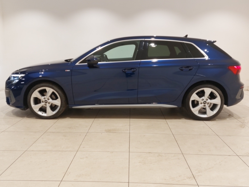 Audi A3 30 Tfsi S Line DX23XCS Blue #4