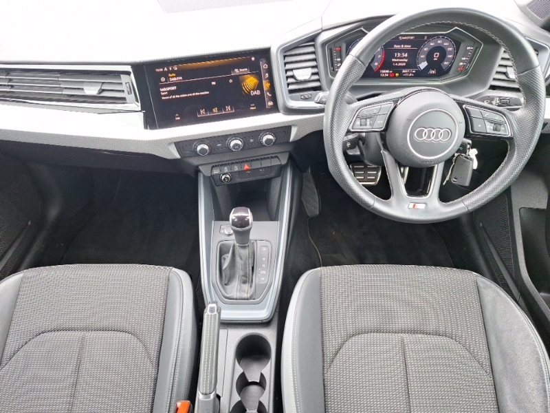 Audi A1 35 Tfsi S Line S Tronic BK23HWP Black #3