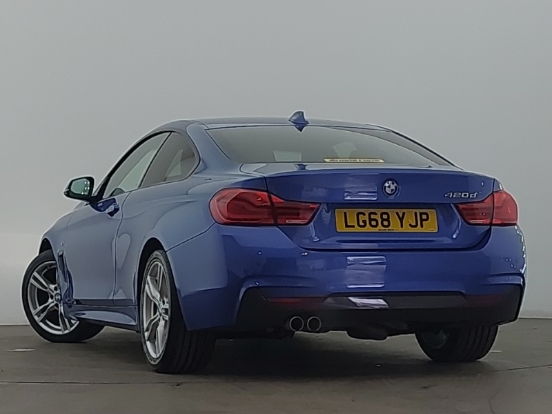 BMW 4 Series 420D 190 M Sport Professional Media LG68YJP Blue #2