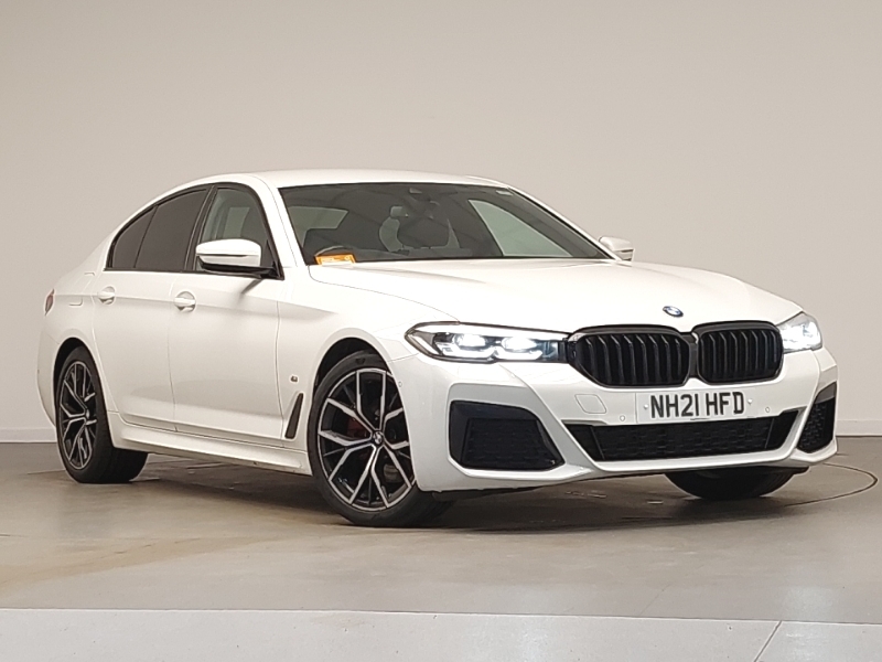 BMW 5 Series 520D Xdrive Mht M Sport Step White