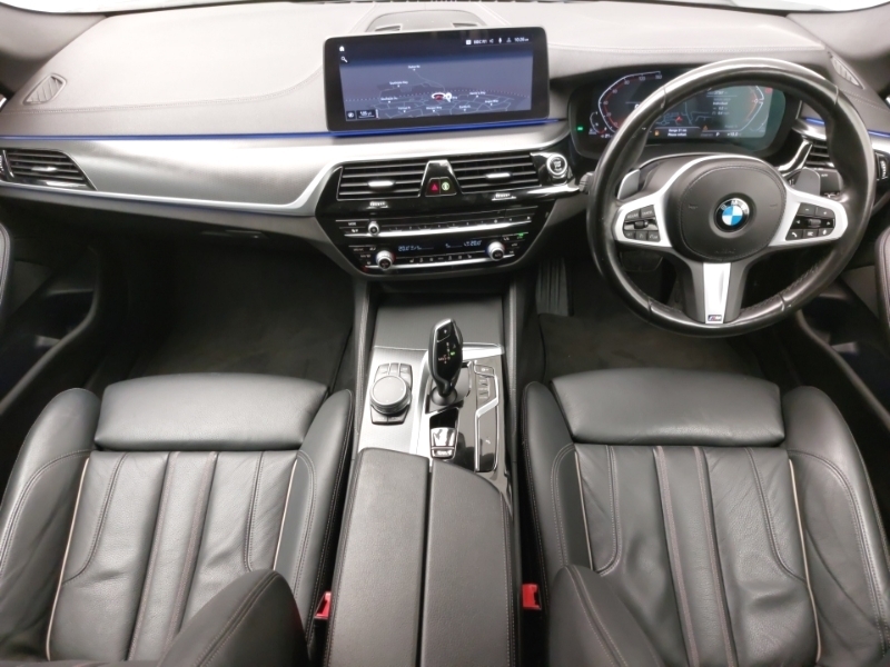 BMW 5 Series 520D Xdrive Mht M Sport Step White #3