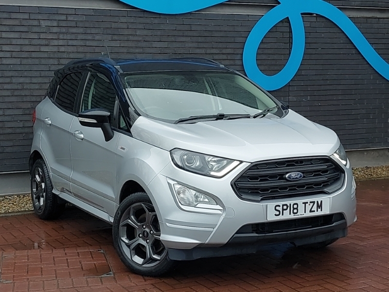 Ford Ecosport 1.0 Ecoboost 140 St-line Silver