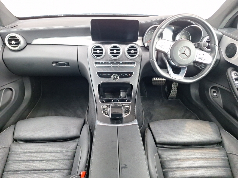 Mercedes-Benz C Class C200 Amg Line Edition 9G-tronic RF22UUK Blue #3