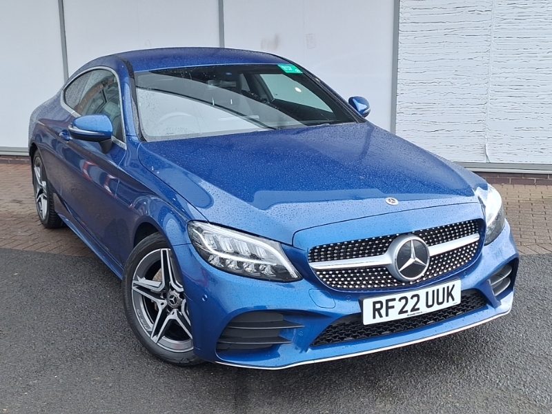 Mercedes-Benz C Class C200 Amg Line Edition 9G-tronic Blue