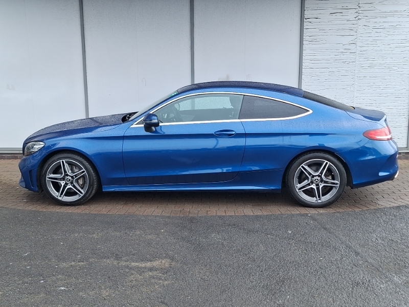 Mercedes-Benz C Class C200 Amg Line Edition 9G-tronic RF22UUK Blue #4