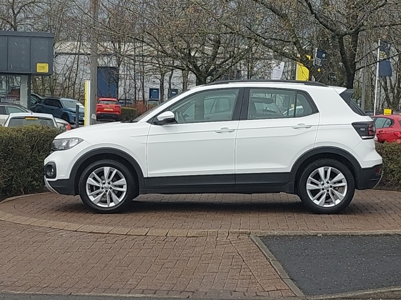 Volkswagen T-Cross 1.0 Tsi 115 Se Dsg CK70KXM White #4