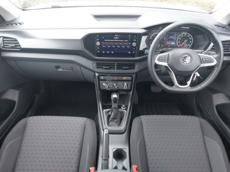 Volkswagen T-Cross 1.0 Tsi 115 Se Dsg CK70KXM White #3