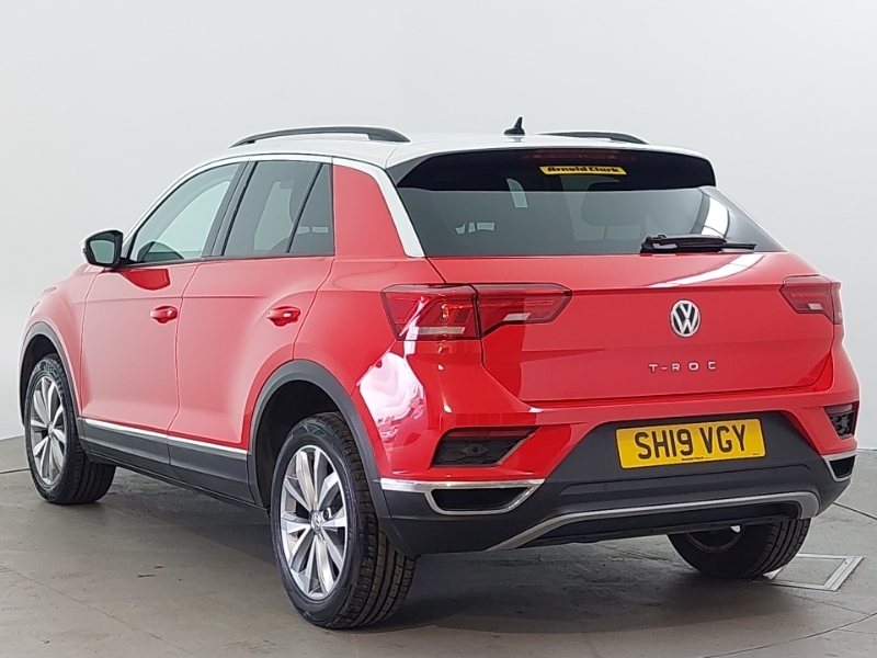 Volkswagen T-Roc 1.6 Tdi Design SH19VGY Red #2