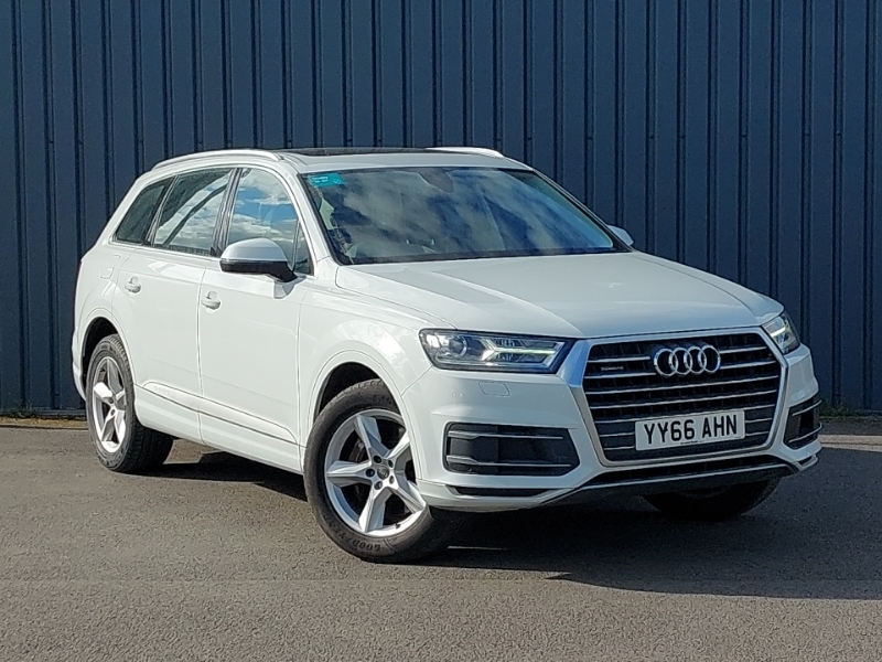 Audi Q7 3.0 Tdi 218 Quattro Se Tip White