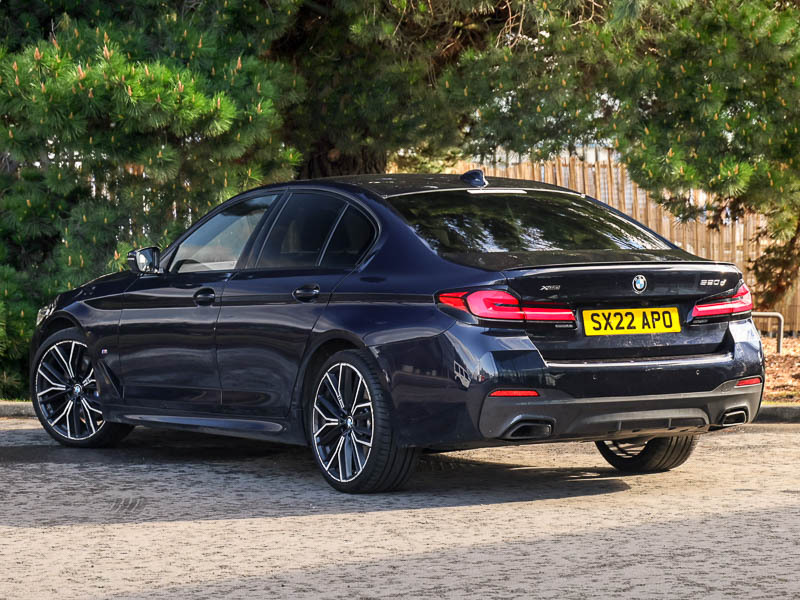 BMW 5 Series 520D Xdrive Mht M Sport Step SX22APO Black #2