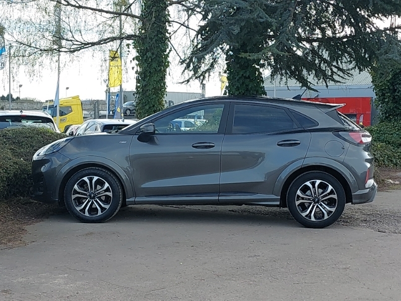 Ford Puma 1.0 Ecoboost Hybrid Mhev 155 St-line MX21WBW Grey #4