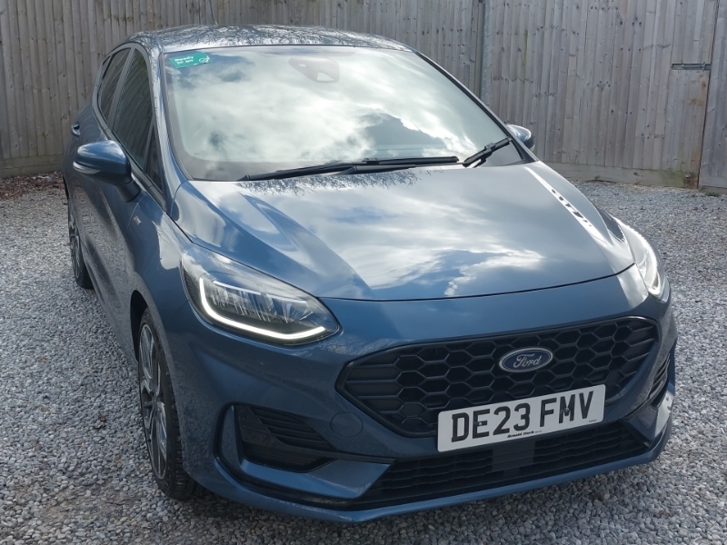 Ford Fiesta 1.0 Ecoboost St-line X Blue