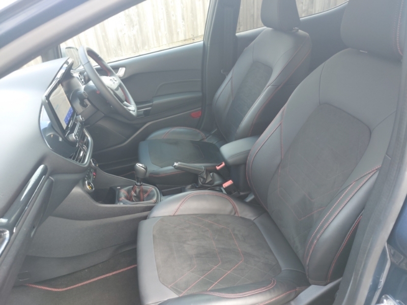 Ford Fiesta 1.0 Ecoboost St-line X DE23FMV Blue #5