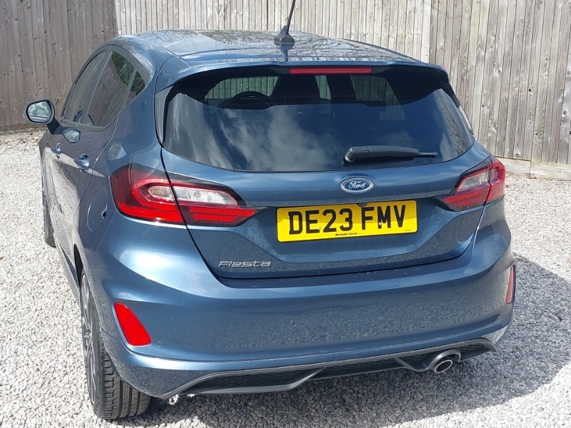 Ford Fiesta 1.0 Ecoboost St-line X DE23FMV Blue #2
