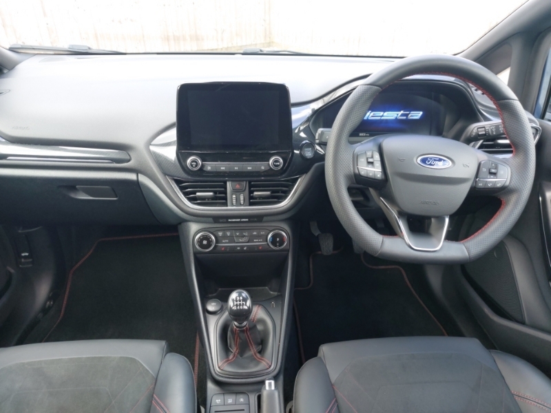 Ford Fiesta 1.0 Ecoboost St-line X DE23FMV Blue #3