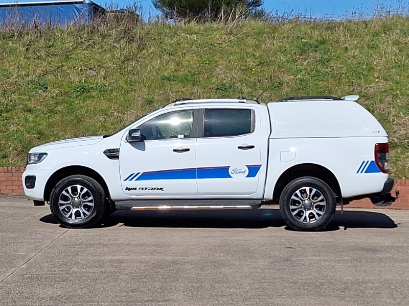 Ford Ranger Pick Up Double Cab Wildtrak 2.0 Ecoblue 213 SO71EFA White #4