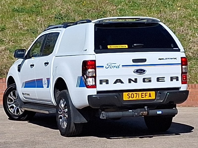 Ford Ranger Pick Up Double Cab Wildtrak 2.0 Ecoblue 213 SO71EFA White #2