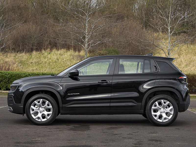 Jeep Avenger 1.2 Altitude Black #4