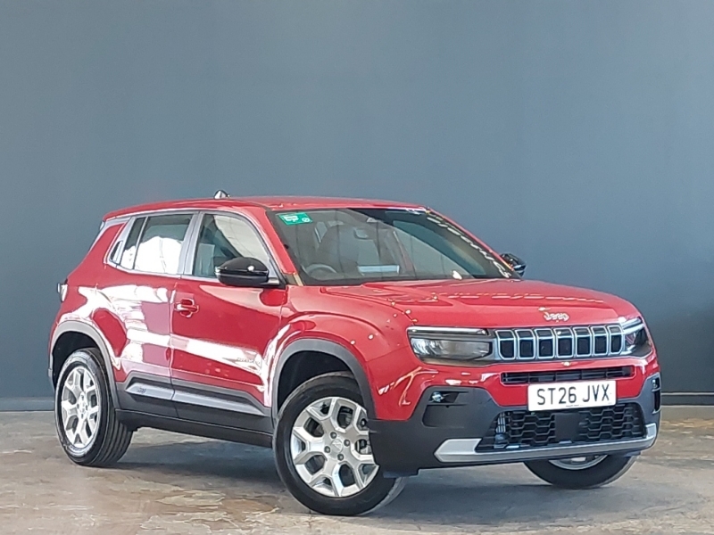 Jeep Avenger 1.2 E-hybrid Altitude Dct Red