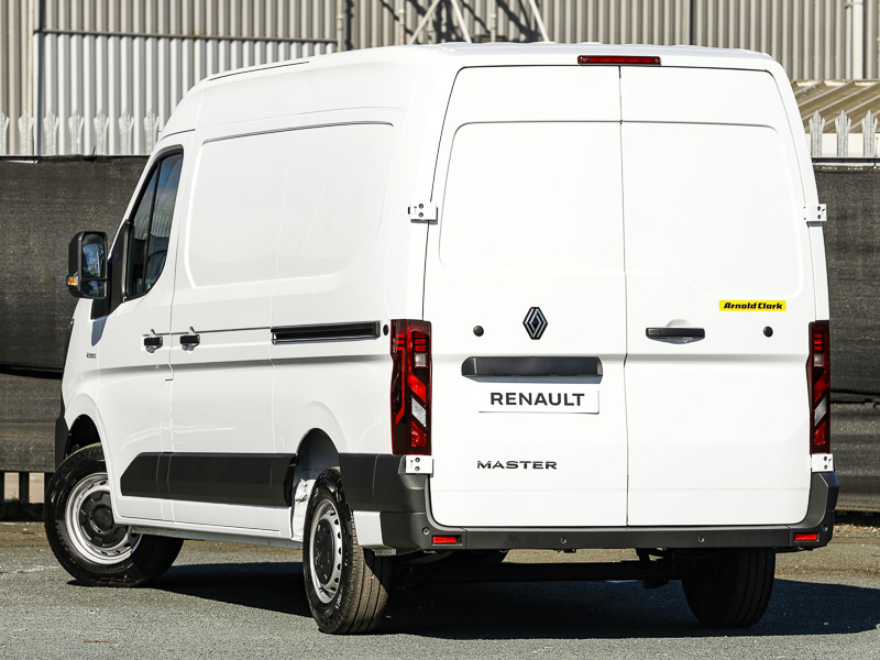 Renault Master Lm35 Blue Dci 150 Advance Medium Roof Van SC75EEA White #2