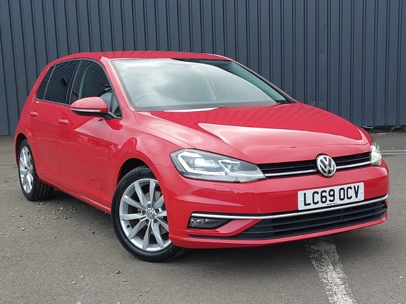 Volkswagen Golf 1.5 Tsi Evo 150 Gt Edition Dsg Red