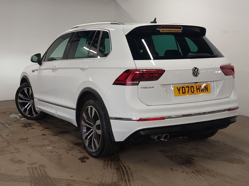 Volkswagen Tiguan 2.0 Tdi 150 R-line Tech Dsg White #2