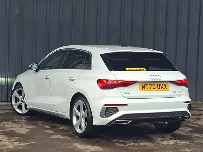 Audi A3 30 Tfsi S Line MT70UKX White #2