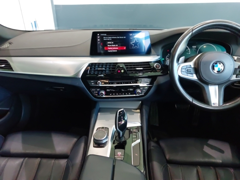 BMW 5 Series 520D Xdrive M Sport VF19ULG Blue #3