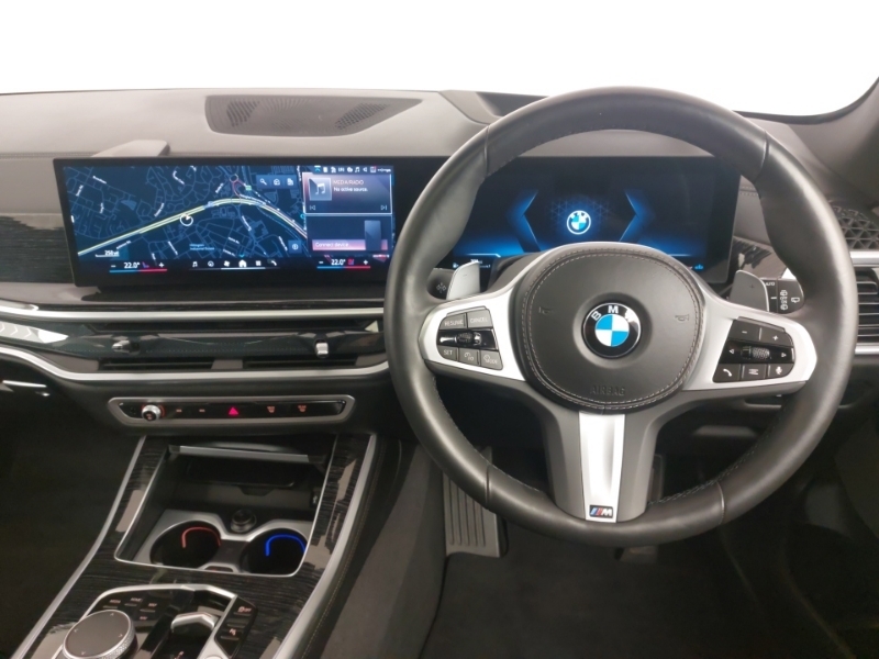 BMW X5 Xdrive30d Mht M Sport YA24VCX White #5