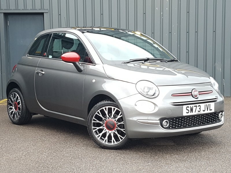 Fiat 500 1.0 Mild Hybrid Red Grey