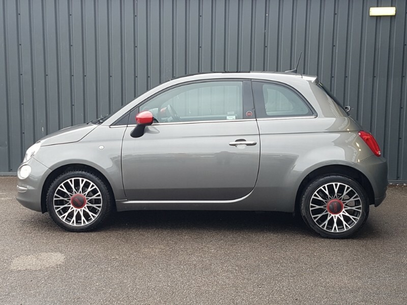 Fiat 500 1.0 Mild Hybrid Red SW73JVL Grey #4