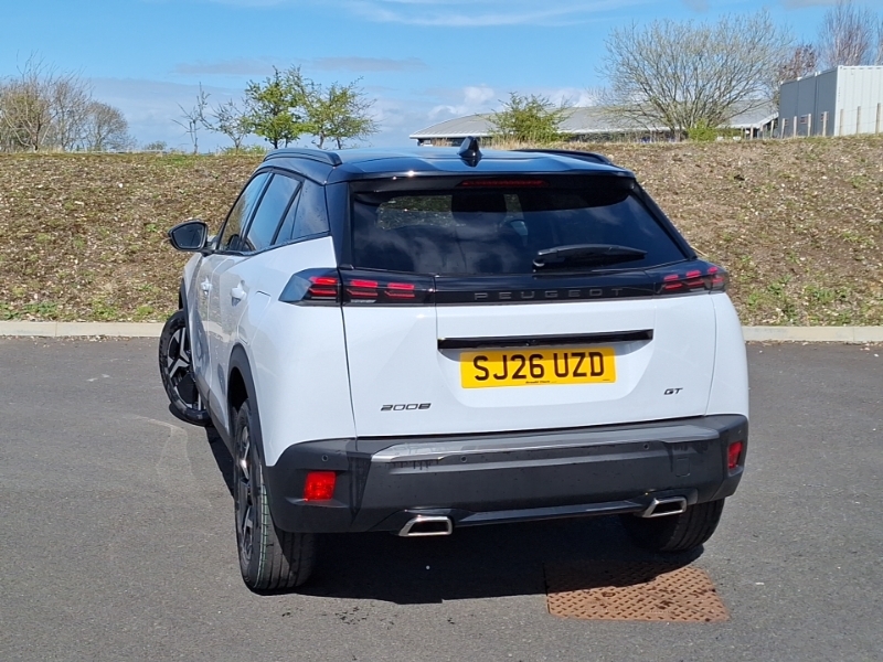 Peugeot 2008 1.2 Puretech 130 Gt Eat8 SJ26UZD White #2