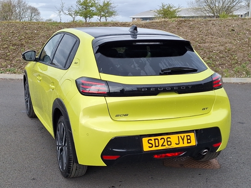 Peugeot 208 1.2 Puretech 100 Gt Premium SD26JYB Yellow #2